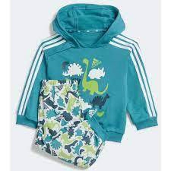 Conjunto Dino Camo Allover Print French Terry