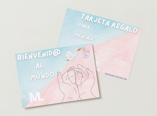 Tarjeta Regalo Nacimiento