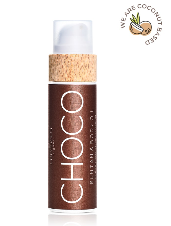 huile bronzante choco