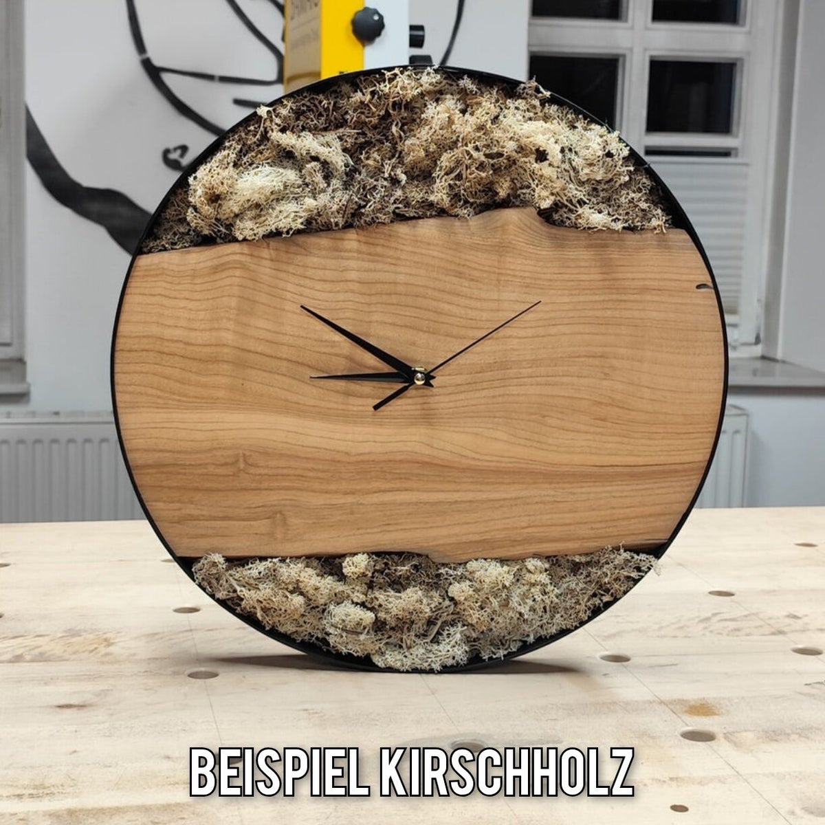 Olivenholz Uhrwerk Kaufen Wanduhr Wanduhr-DIY-Set • Eisenring