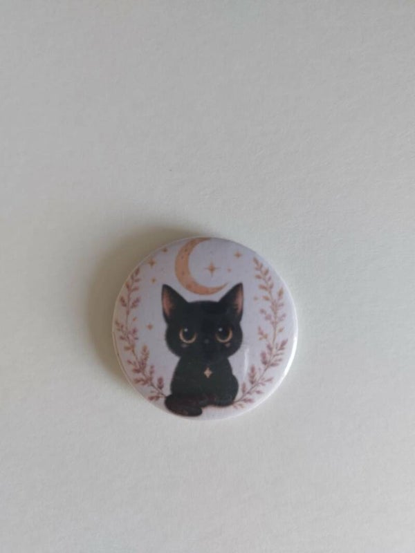 Magnet Chat Noir & Lune – 32 mm