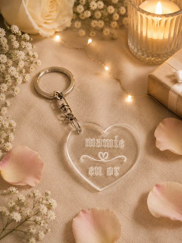 Porte-clé Mamie – idée cadeau