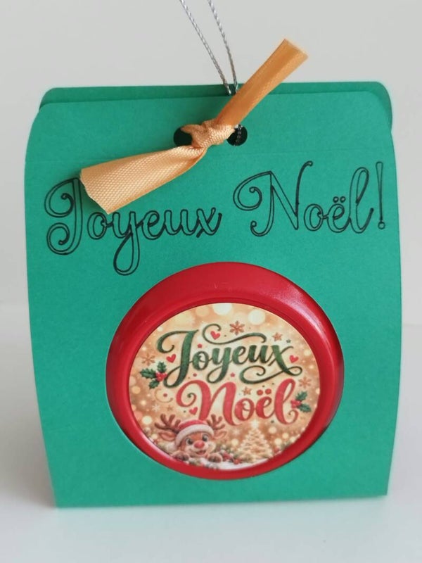 🎄Boule de Noël « Joyeux Noël » – Modèle festif
