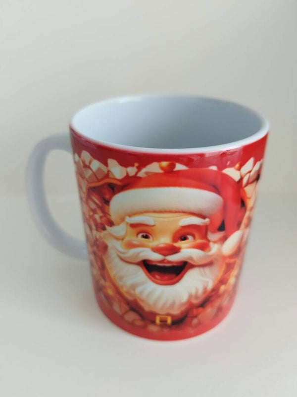 Mug de Noël – Portrait du Père Noël