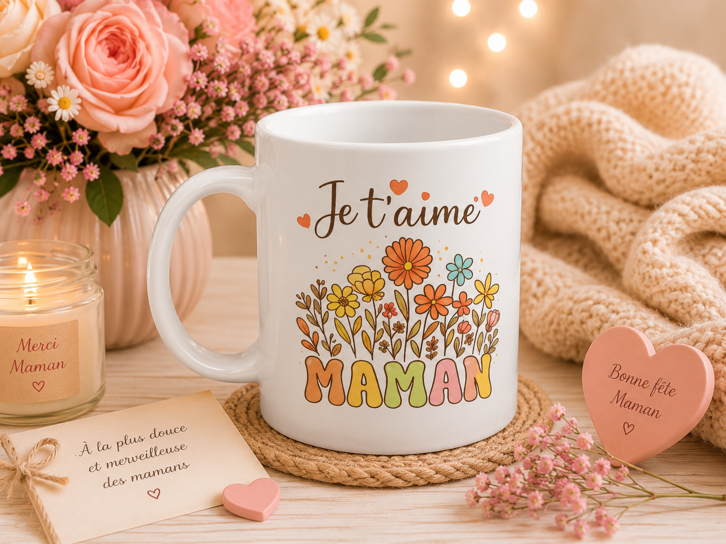 Mug “Je t’aime maman”