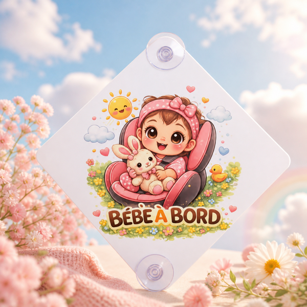Panneau Bébé à Bord – Plusieurs Modèles