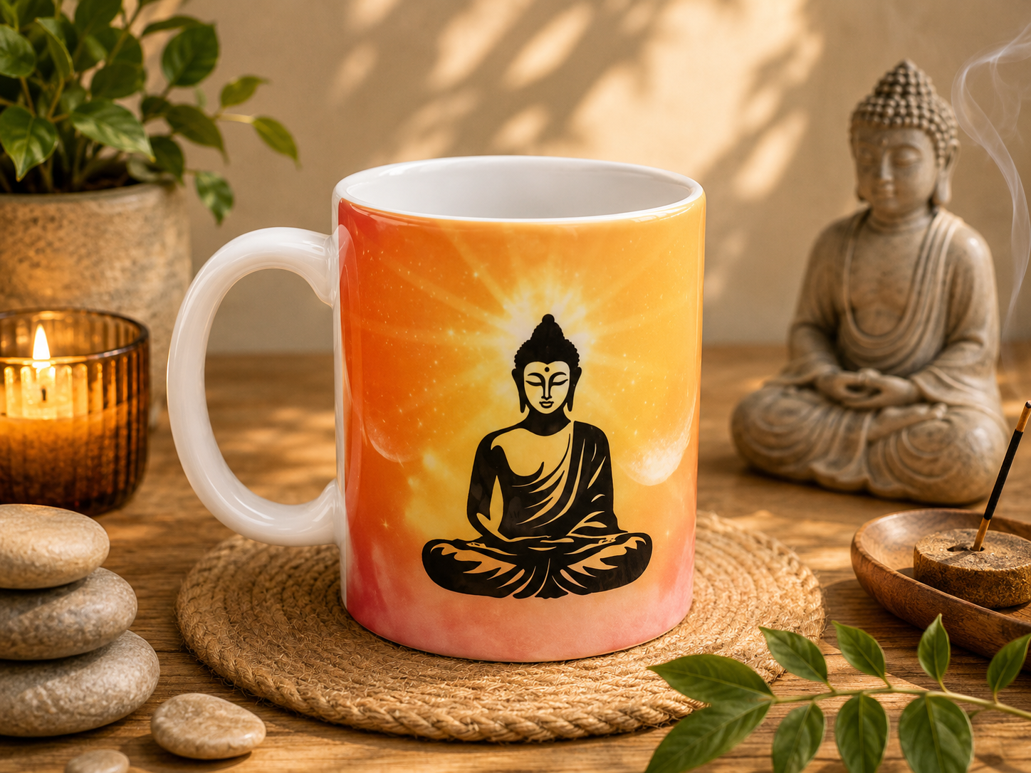 Mug Bouddha zen