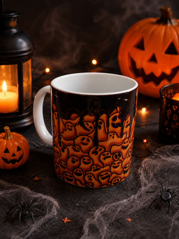 Mug Halloween fantômes