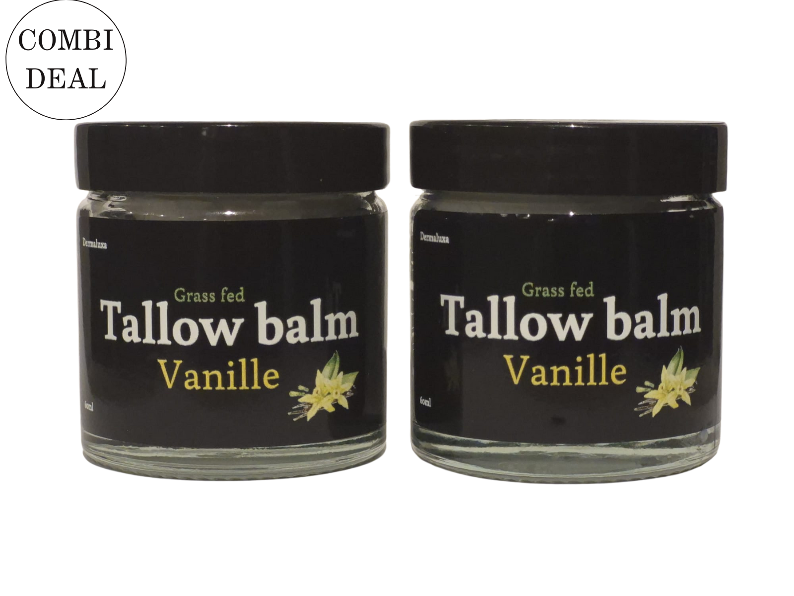 2x Tallow balm - Vanille 60ml ~ COMBIDEAL