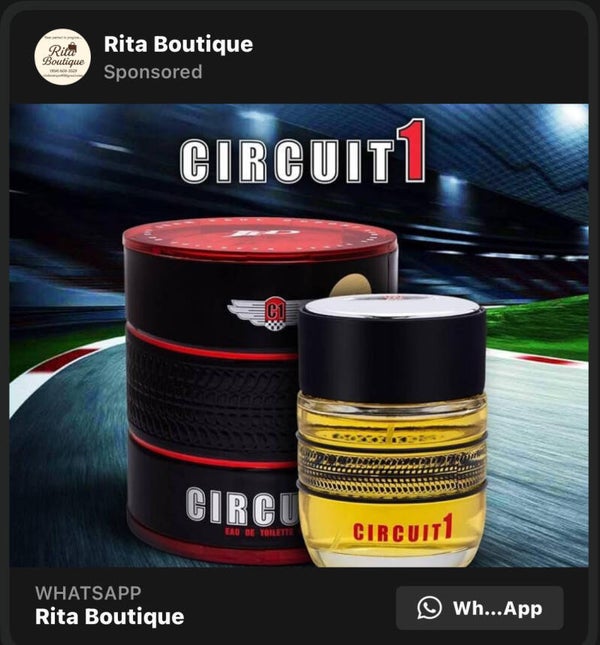 Men's - Male - JPD - Circuit 1 C1 EDT 100ml