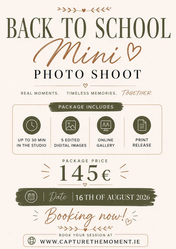 Back To School MiniSession 16th of August 2026