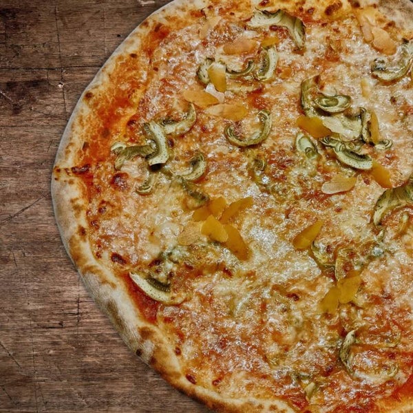 Carciofi freschi e Bottarga a scaglie