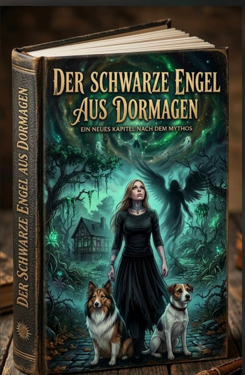 Buchcover Der schwarze Engel aus Dormagen - Autor Gunnar Fischer