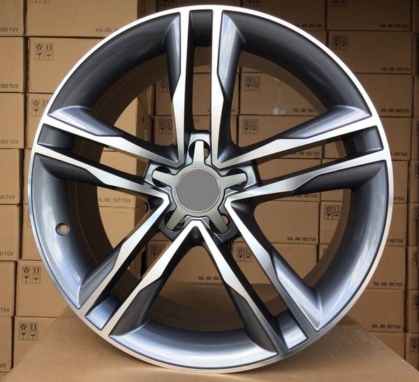 JANTES STYLES AUDI MODEL BK114  Grey Polished