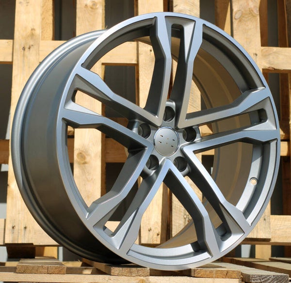 JANTES STYLES AUDI MODEL D5520 Grey Polished Half Matt