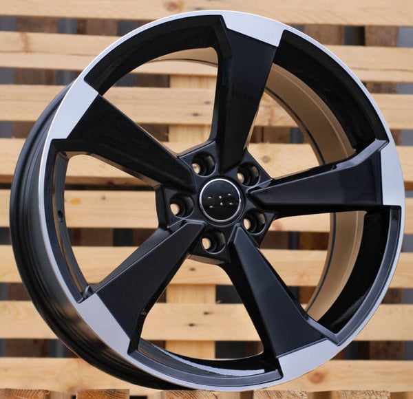 JANTES STYLES AUDI MODEL XE351 Black Polished