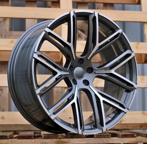 JANTES STYLES AUDI MODEL HF736 Grey Polished (HYBRID FORGED New Model)