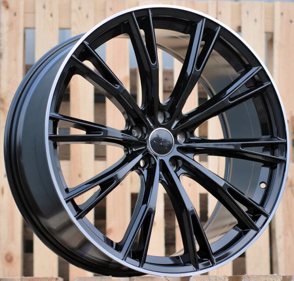 JANTES STYLES AUDI MODEL H5060  Black+Polished Lip