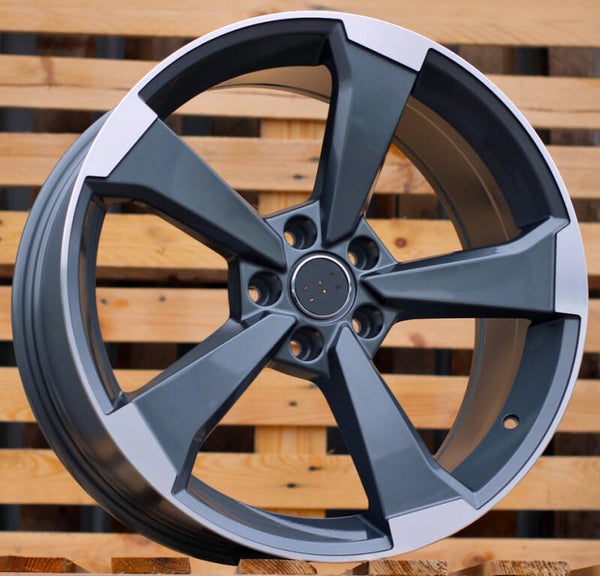 JANTES STYLES AUDI MODEL  XE351 Grey Polished
