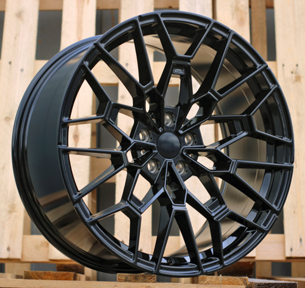 R18x8.5  5X120  ET  33  72.6  I0384  (YF0384)  Black+Tinted Face (BLTF)  For BMW  (A)  (HYBRID FORGED)