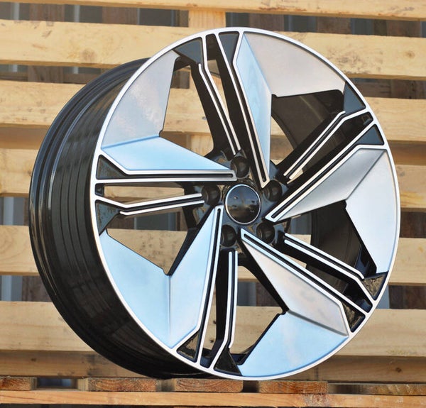 JANTES STYLES AUDI MODEL FBX334 Silver Shining+Black (HYBRID FORGED)