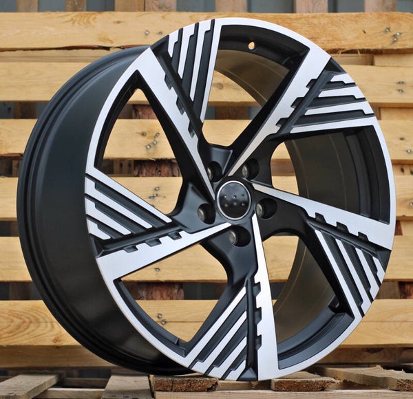 JANTES STYLES AUDI MODEL I5639  Black Polished Half Matt