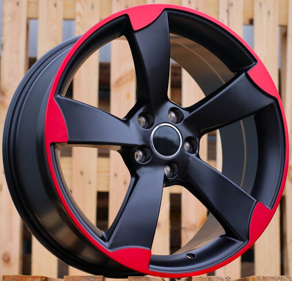 JANTES STYLES AUDI MODEL BK217 Black+Red Line