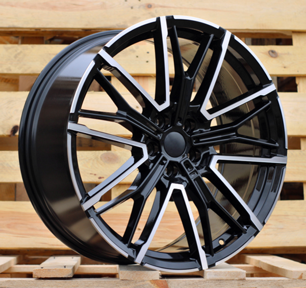 JANTES 5X112 66.6  3S1284  (F8817)  Black Polished (MB)  For BMW  (Z6)  (HYBRID FORGED)
