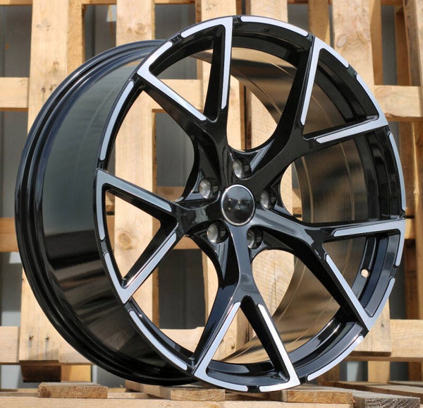 JANTES STYLES AUDI MODEL 3S5997 NOIR POLI MATT 5X100 (A1)