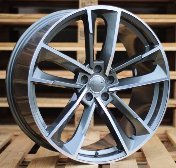 JANTES STYLES AUDI MODEL  XFE81  (A5395)  Grey Polished