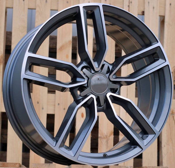 JANTES STYLES AUDI MODEL BK916  Grey Polished+Powder Coating