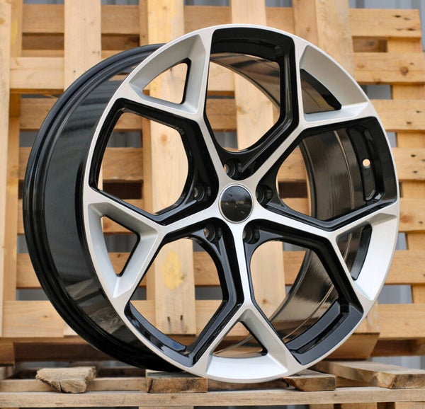 JANTES STYLES AUDI MODEL I5598 Silver+Black (HYBRID FORGED)