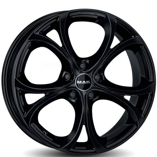 7.5x17 5x110 ET39 CTR65.1 Alu Mak Lario Gloss Black