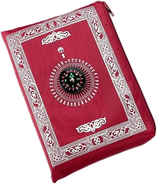 Travel Prayer Mat with compass