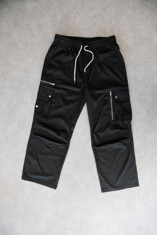 Retro7 streetwear cargo black