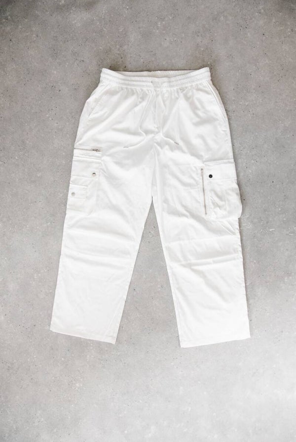 Retro7 streetwear cargo white