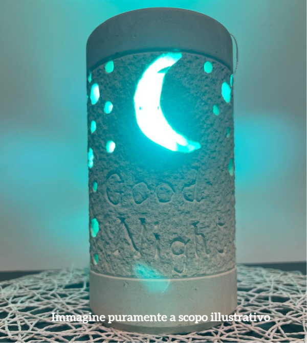 Lampada personalizzata In Pietra Leccese