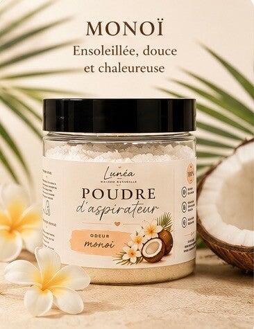 Poudre d'aspirateur Monoï