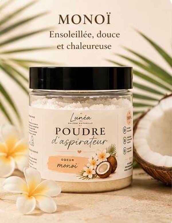 Poudre d'aspirateur Monoï