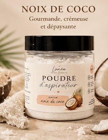 Poudre d'aspirateur Noix de coco