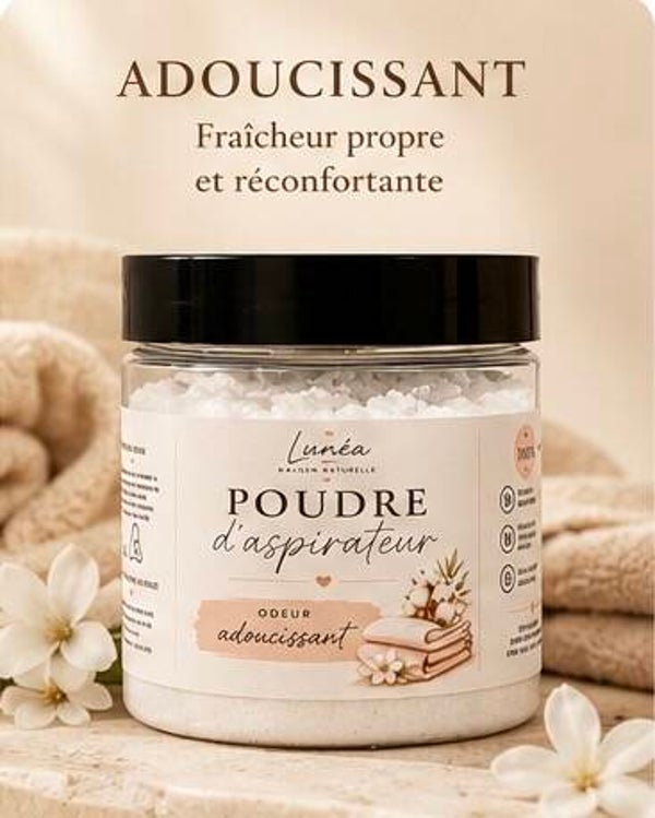 Poudre d'aspirateur Adoucissant
