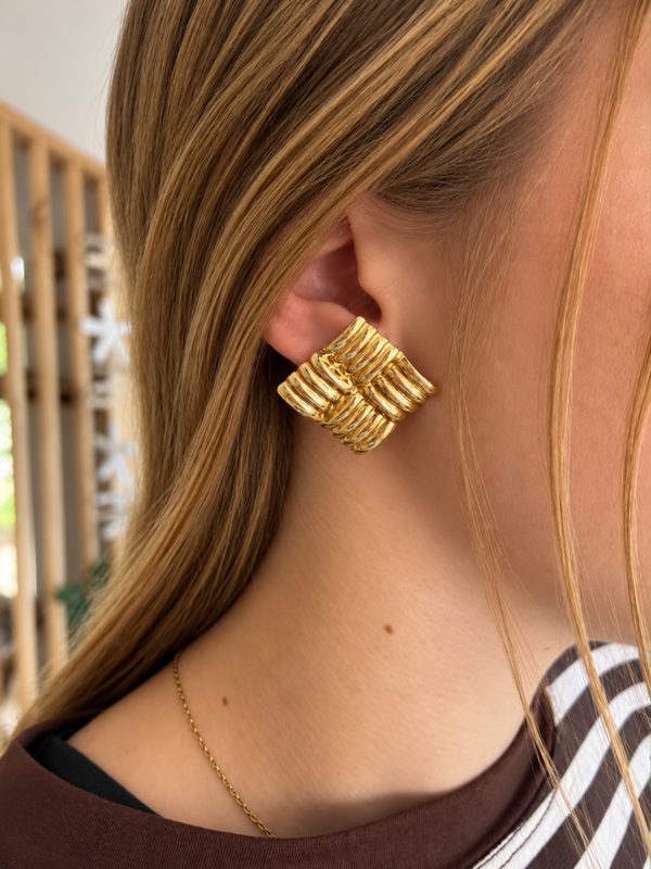 Boucle d'oreille Onduléa