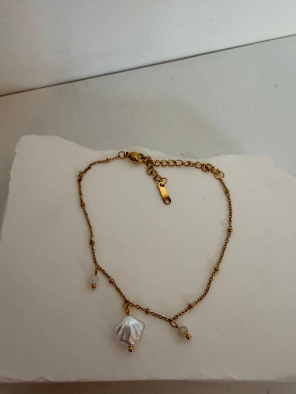 Bracelet  à breloques coquillage