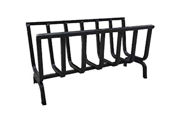 Brucialegna pesante alto in ferro battuto (cm.50x23x30)