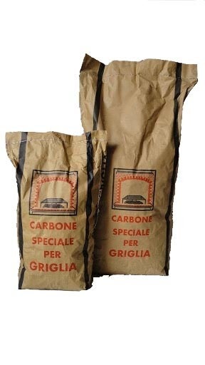 Carbone Vegetale in busta per grill e barbecue (10 kg)