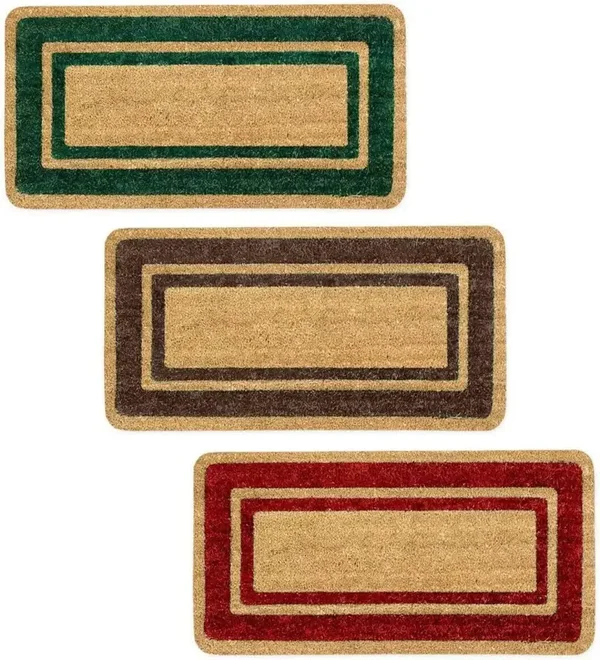 ZERBINO in COCCO "VELCOC" cm.50x100 (colori assortiti)