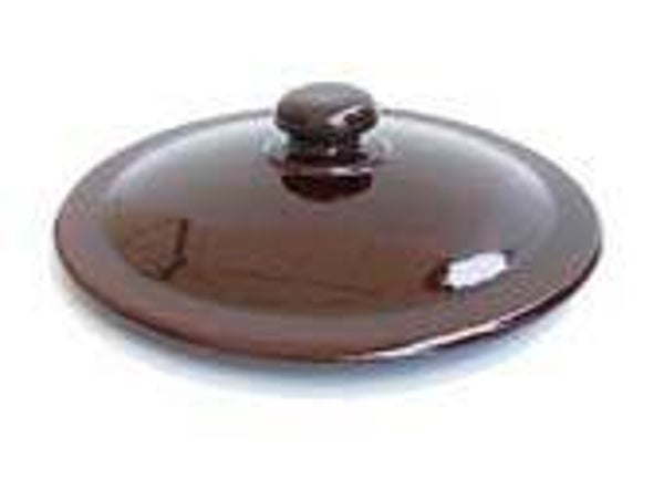 COPERCHIO TONDO in COCCIO/TERRACOTTA (cm.14)