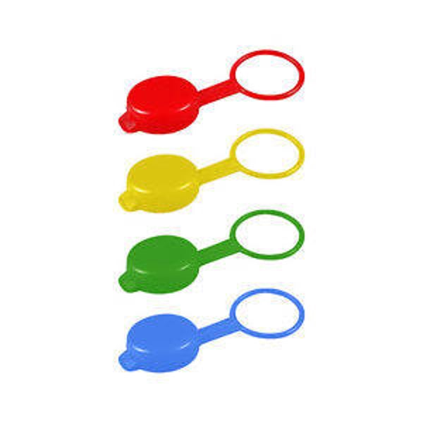 Tappo in plastica per bottiglia con collarino misura universale (SET.20 PZ)