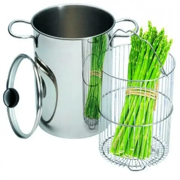 ASPARAGERA VELA cm.16 "BORELLA" adatta a tutte le fonti di calore incluse le piastre ad induzione