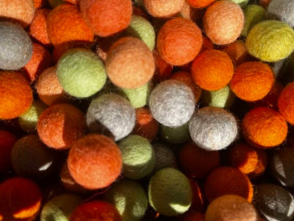 Wundervolle Filzkugeln „Stockholm“